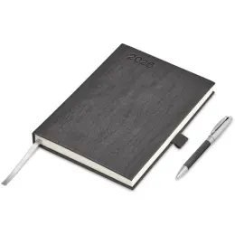 Altitude Oakridge A5 2026 Diary & Pen Set Grey